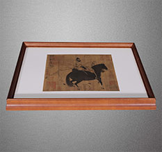 龙湖书画装裱配框服务案例